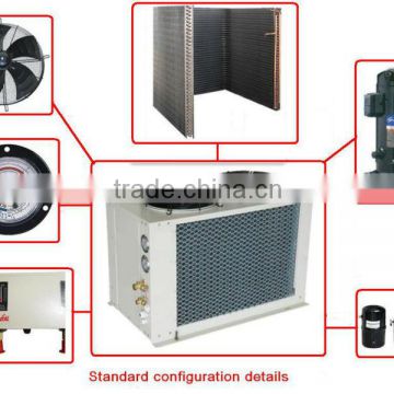 air cooled condensing unit with brand compressor