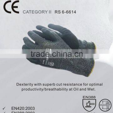 RS SAFETY Cut Resistant Gloves Level 5 and Knitting Firm Grip Gloves