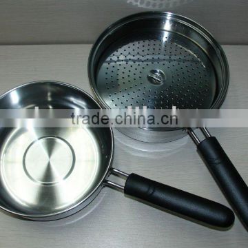 Hot products: Double milk pan stock pot steamer pot