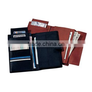 Genuine leather passport wallet passport holder passport cover