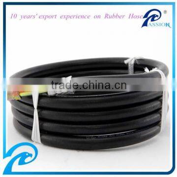 Fitting provided NYLON inner resin 35 bar auto air conditioning hose with black color