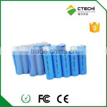 3.2v IFR18500 1300mAh LiFePO4 Battery for electronic bike