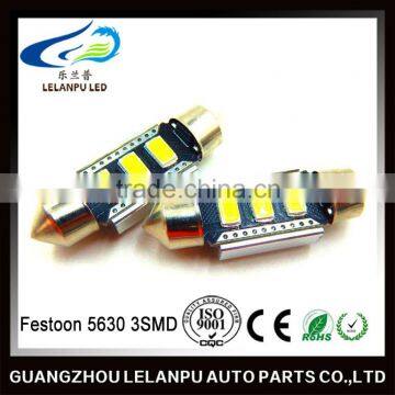 led car light Festoon 5630 3smd 36mm canbus lamp car dome light Interior Lamp