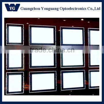 CRD A1 Hanging Slim Crystal LED Light Box, Hanging Picture Frame Led Light Box photo-3