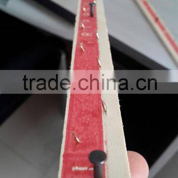 Alibaba China New Product nailed wood/concrete carpet gripper/flooring tools carpet edge protect                        
                                                Quality Choice