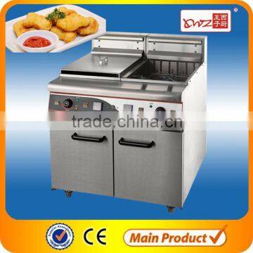 DF-26-2 32L Stainless Steel Commercial Electric Deep Fat Chip Fryer Machine