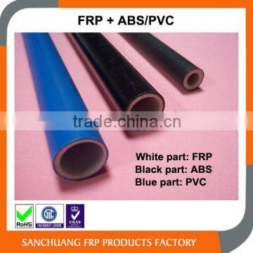 ABS PVC plastic coating fiberglass pole