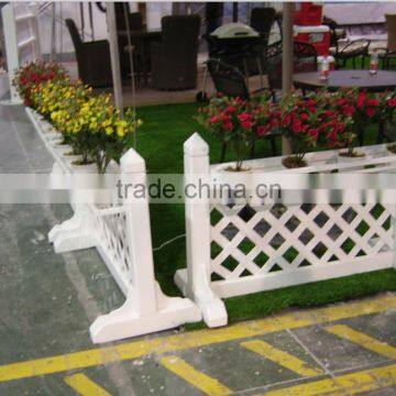 outdoor scalable wooden fence/garden decorative wood fence adjustable