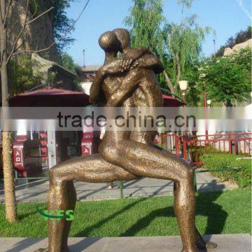 Brass loving statue for garden ornaments