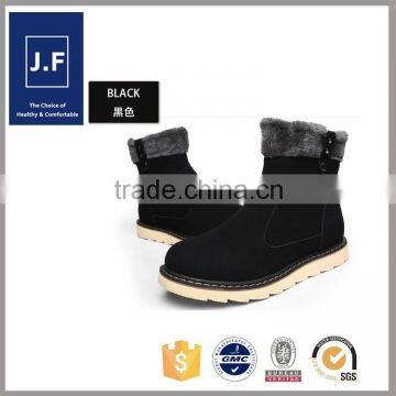 suede leather winter cheap snow boots