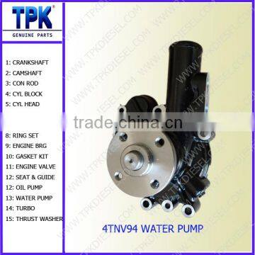 4TNV94 4TNE94 water pump R60-7 R60-5 excavator parts 129907-42000 YM129907-42000