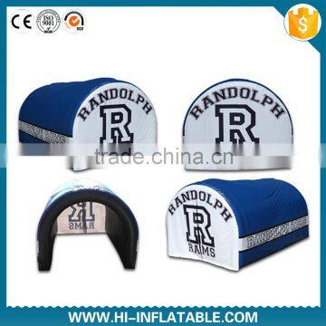 Big custom outdoor using inflatable tunnel tent for trade show