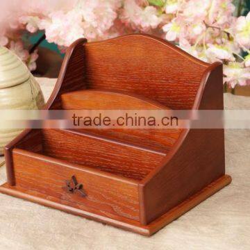 Promotional mobile phone holder, wooden desk organizer wholesale,natural elegant remote control holder