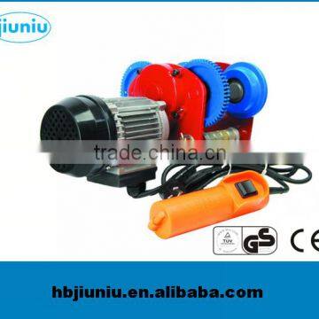 Mini cable hoist with trolley, pa1000 mini electric hoist winch