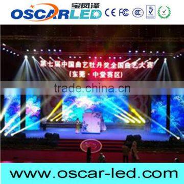 P4 die-casting aluminum alloy cabinet super slim and light video HD advertising led display p4 rental led display