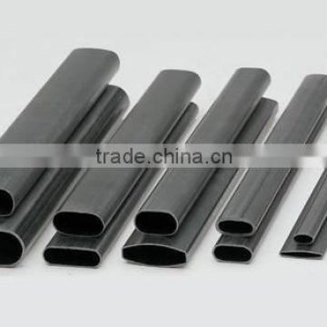 high quality carbon bright oval steel pipes