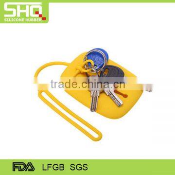 Manufacturer fashionable silicone key bag