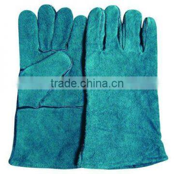 Green Double Skin Welding Gloves