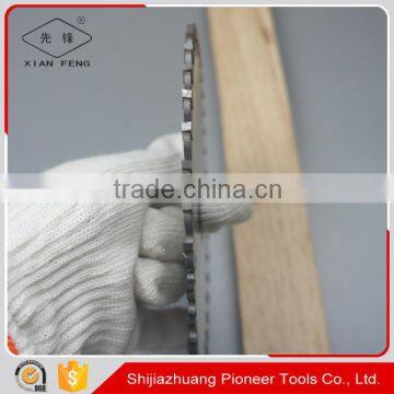 160mm conical scoring carbide blade for wood panel scoring