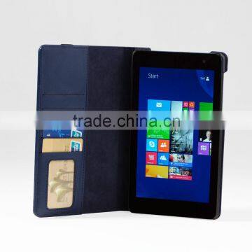 Executive PU Cover case for DELL VENUE 8 PRO with elastic cord