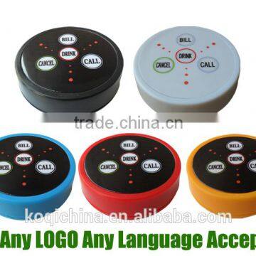 New Modern Wireless Elecronic Call Bell K-D4 Waiter Buzzer K-300plus Wireless Call Pager System photo-5