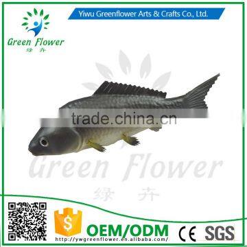 Greenflower 2016 Wholesale artificial PU fish Small carp China handmaking decoration