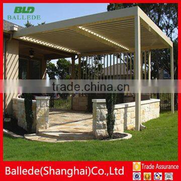 Outdoor/external Aluminum Motorized Roof Louvers photo-6