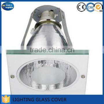 Square Light Cover Glass/oval Lighting Glass Shade/glass Lamp Cover photo-3