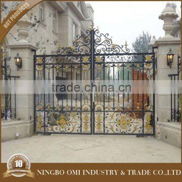 Great durability factory directly galvanized wrought iron gates