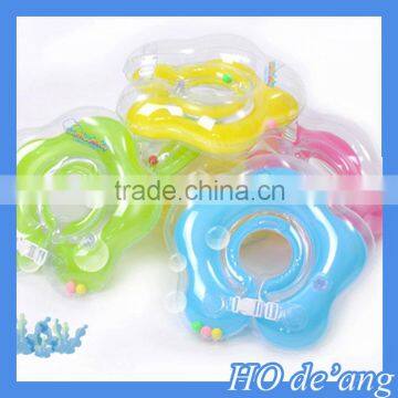 HOGIFT Baby swimming ring, 9.5cm flower-shaped medium swim collar,pvc swimming pool swim ring