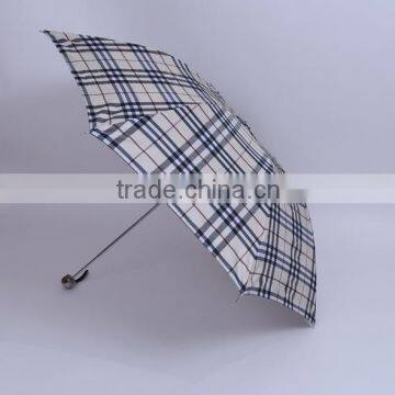 21'' brand 3 fold printing promotional/gifts umbrella