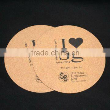 Silk Printing hot sales board paper table mat