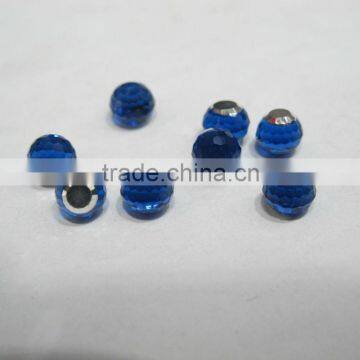 4mm 96facets football shaped crystal glass beads.Applicable to the necklace earrings etc.CGB025