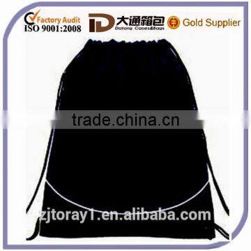 Wholesale polyester drawstring bag reusable shopping bag