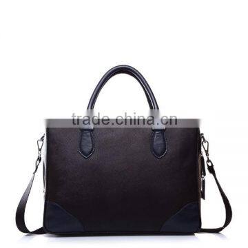 OEM latest fashionable men leather handbag designers brand