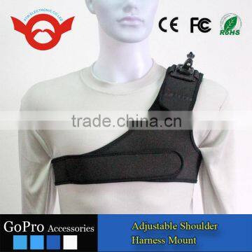 2016 Newest go Pro Camera Adjustable Shoulder Strap Mount for go Pro Hero Camera Xiaomi yi Camera photo-2