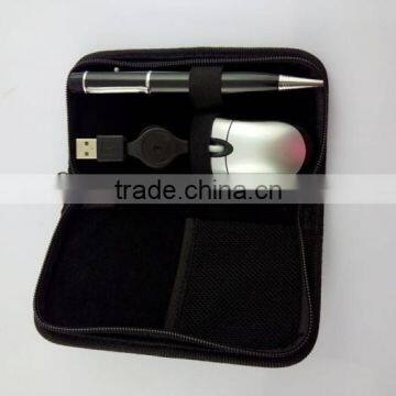 New Business Gift Universal Usb Travel Kit With Mini Mouse USB Pen photo-2