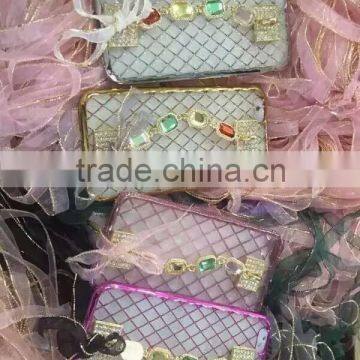 Luxury Shockproof Bling Plating Rhombus Soft TPU Cover Case For Iphone 6/6 Plus photo-2