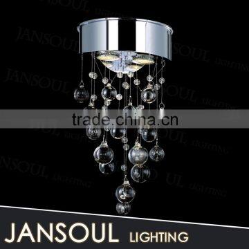 chinese house lighting antique indoor glass shower solar wall light k9 crystal balls chandelier