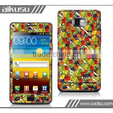 Vinyl skin sticker for mobile phone for samsungi9100