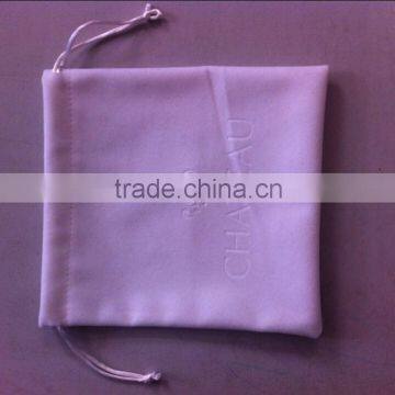 Custom Luxury Custom Embossed Velvet Pouch photo-3