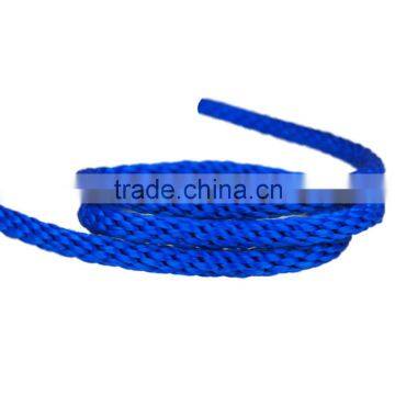 6mm polypropylene solid braid line blue