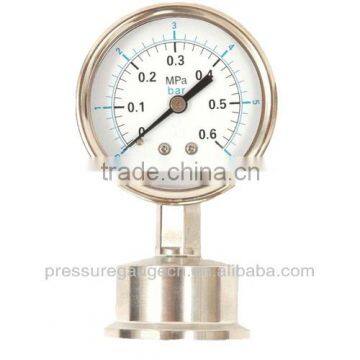 High quality international brand Exact Hygienic Diaphragm Pressure Gauge