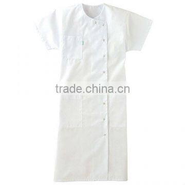 Summer New style white lab coat/white coat