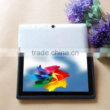 Cheapest Tablet PC 7 Inch Dual Core Android 4.4 with Bluetooth Dual Camera Q88 A23 cheapest Tablet