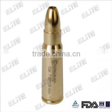 7.62*39mm FDA and CE certified 100% brass and gold-plated laser boresight