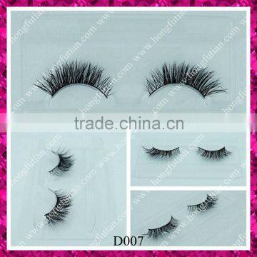 3D Real mink fur false eyelashes private packaging and logo eyelashe Qingdao