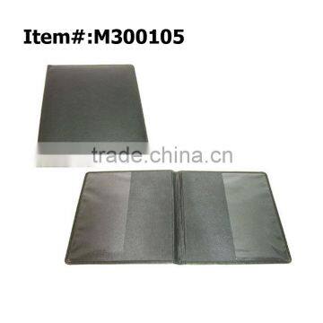 Cheap Restaurant PU Leather Menu Covers