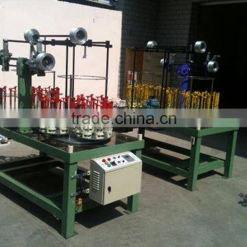 bobbin size 70*210mm high speed twisting rope braiding machine