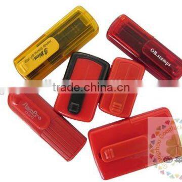 Custom handy autograph rubber seal stamp